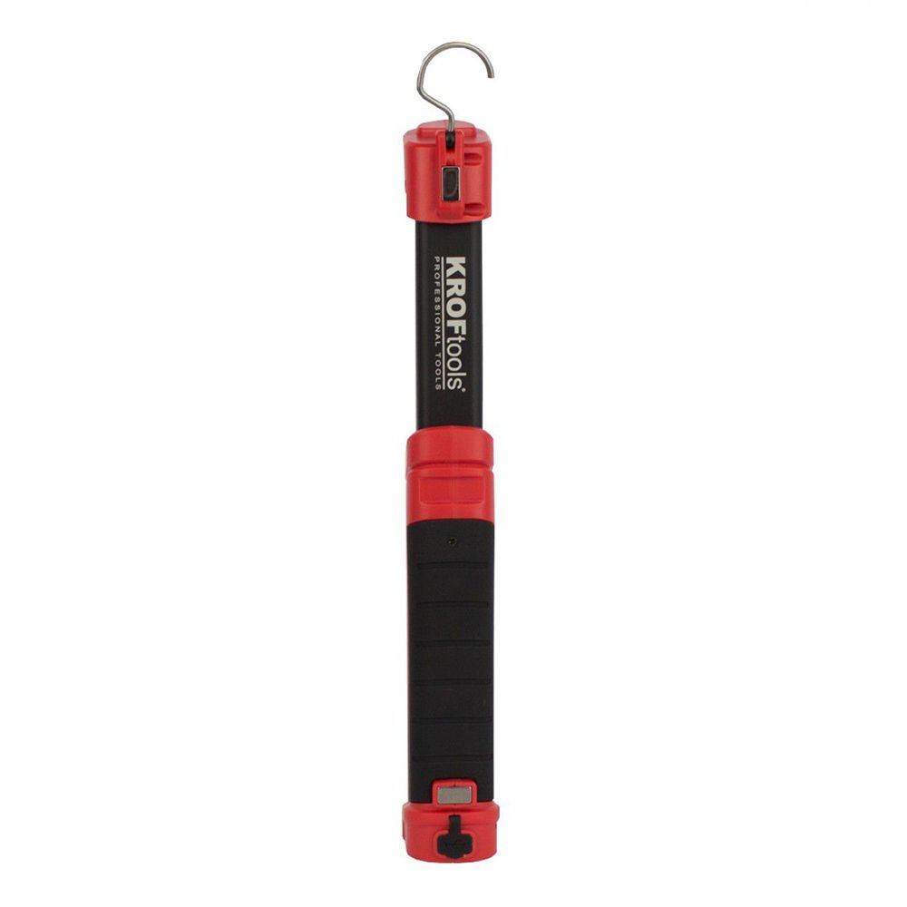 UV ÉS LED MUNKALÁMPA TÖLTHETŐ 4W COB + 1W UV LED KROFTOOLS