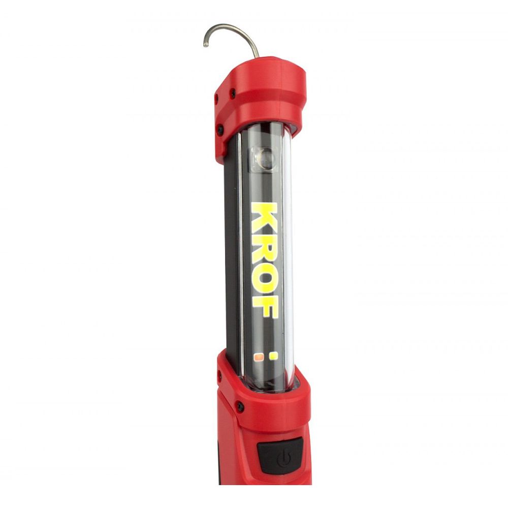 UV ÉS LED MUNKALÁMPA TÖLTHETŐ 4W COB + 1W UV LED KROFTOOLS