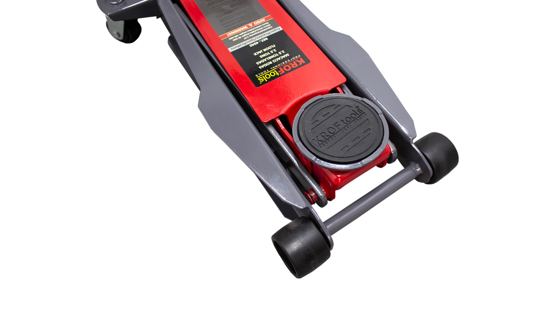 KROFTOOLS DUPLA HENGERES ALACSONY DERÉKÚ KROKODIL EMLŐ 2,5T