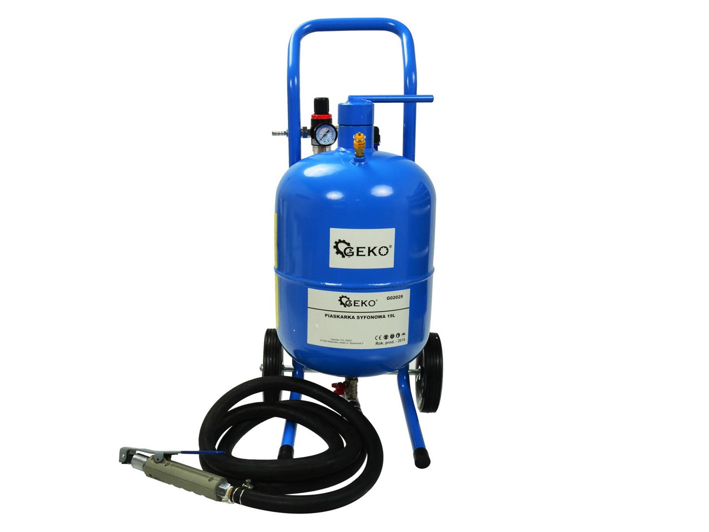 KÜLTÉRI HOMOKFÚVÓ 19L GEKO