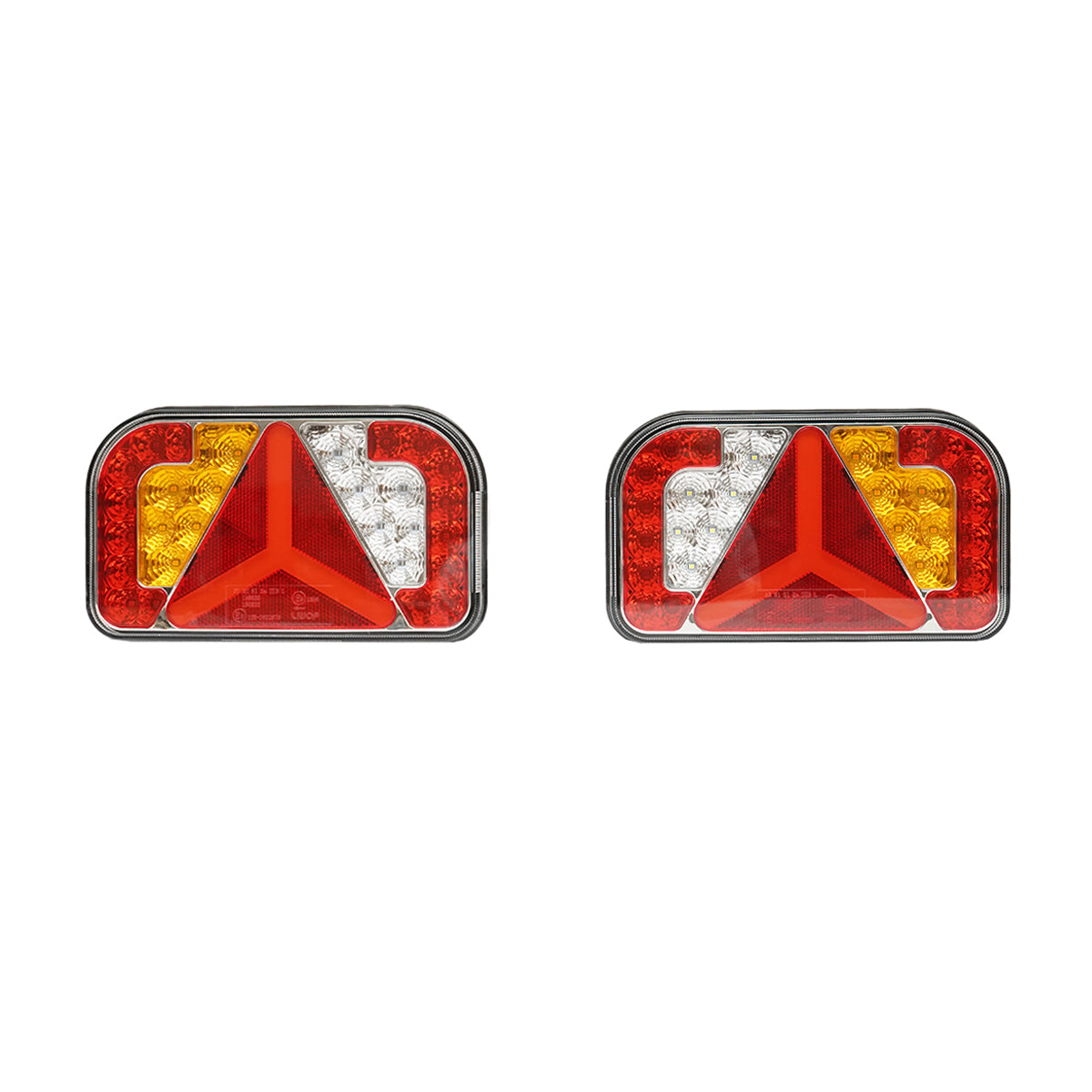 Utánfutóhoz hátsó LED lámpák 12-24V, 235x140x38mm Breckner Germany