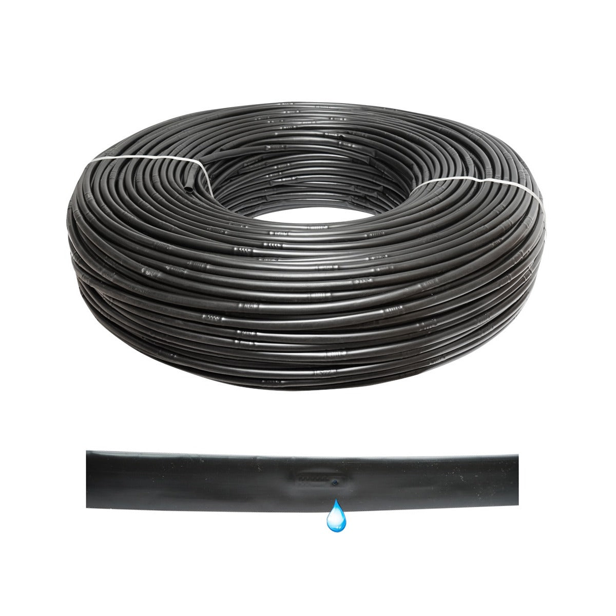 Csepegtetőcső, 200 m tekercs, 2 l/h, D16 mm, 29 cm osztás, Breckner Germany