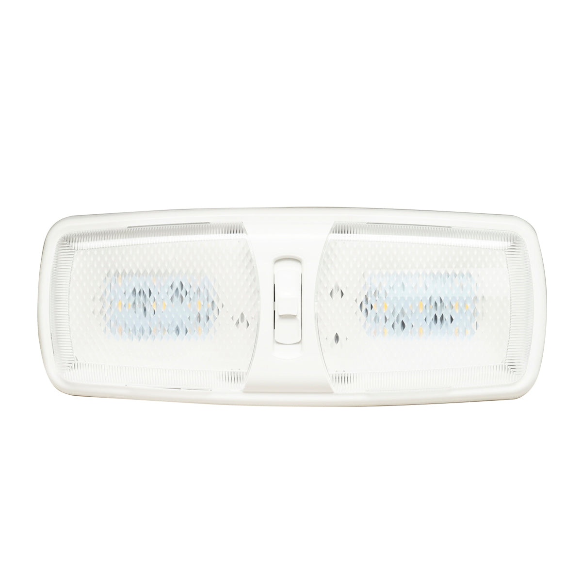 Kettős LED-es mennyezeti lámpa, 12V, teherautóhoz