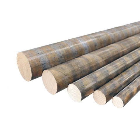 GRAFITOS BRONZ RÚD, KÖR, ÁTM.: 30MM, HOSSZ: 330MM, 2.47 KG