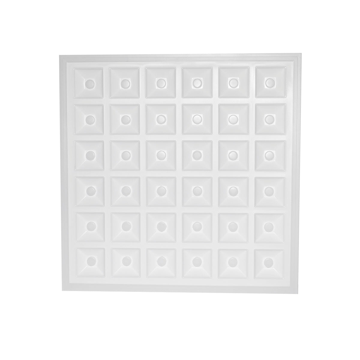 Slim LED panel 60W, 220V, IP20, 6500K, 595x595x20 mm, álmennyezetbe, Breckner Germany