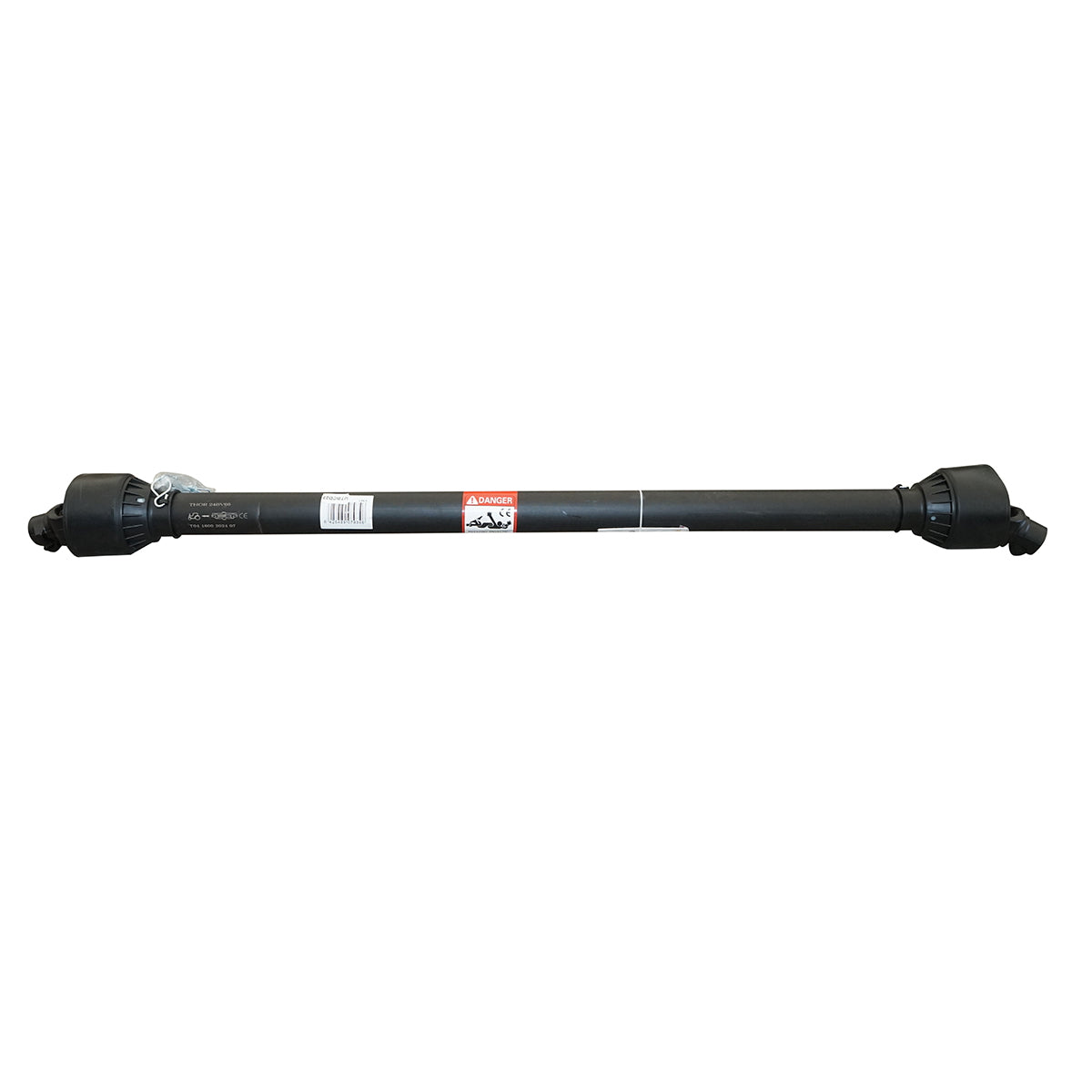 Kardántengely 1600 mm, T4, kereszt 27x74,6 mm, háromszög alakú csővel, 1 3/8" Z=6
