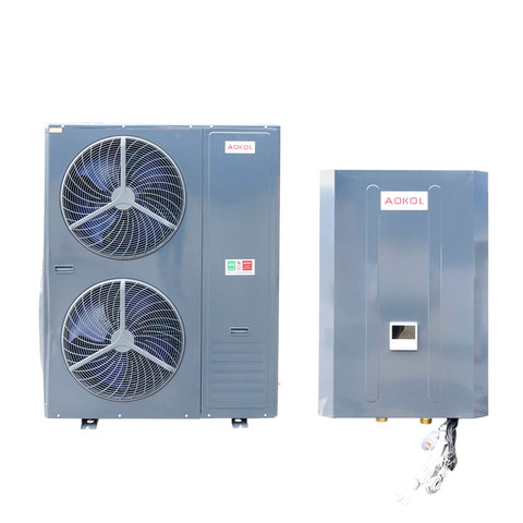 Hőszivattyú 30 kW, 380V, ASH-105CHW/FR, levegő-víz rendszer, Aokol