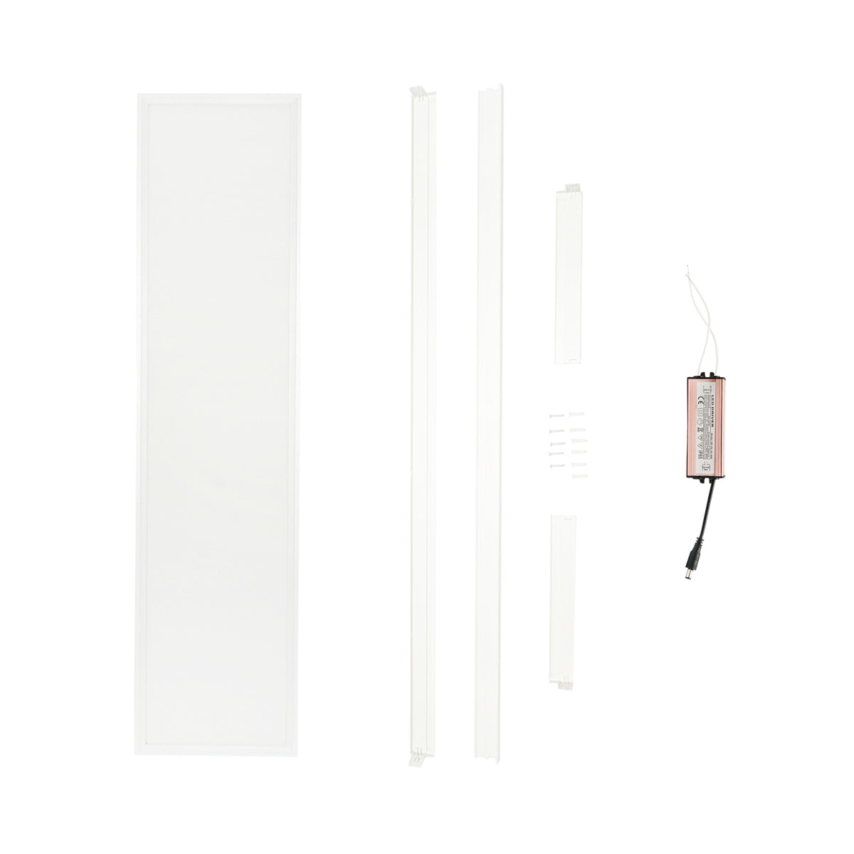 Slim LED panel 48W, 220V, IP20, 6500K, 1200x300 mm, felületre szerelhető kerettel, Breckner Germany
