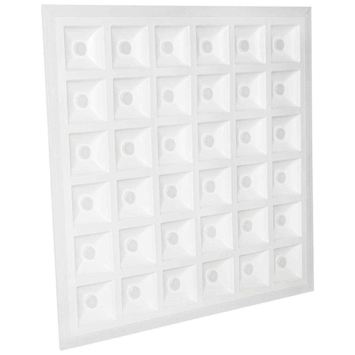 Slim LED panel 48W, 220V, 6500K, IP20, 595x595x20 mm, álmennyezetbe, Breckner Germany
