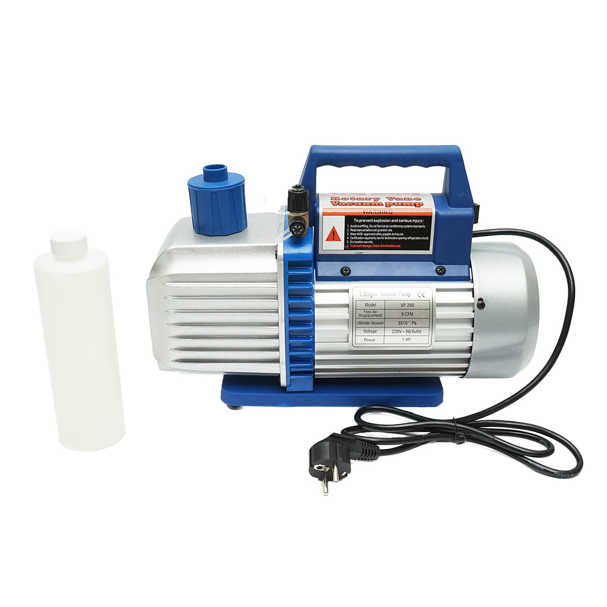 VÁKUUMSZIVATTYÚ, 220V, 1 HP HŰTŐBERENDEZÉSEKHEZ 226L/MIN