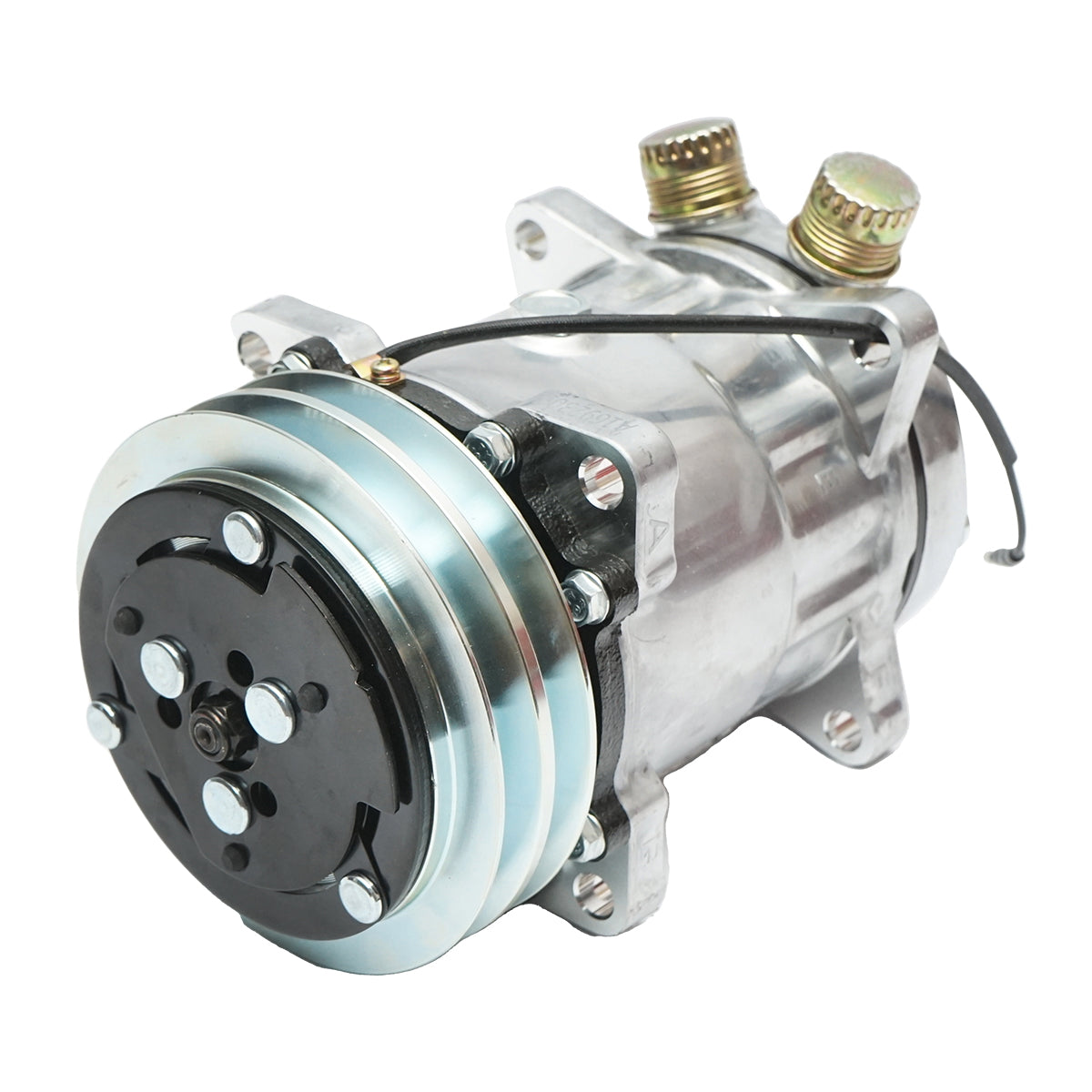 Klímakompresszor A/C Ford, New Holland, Case IH gépekhez, OEM kód: 47132887, 5165548, Breckner Germany