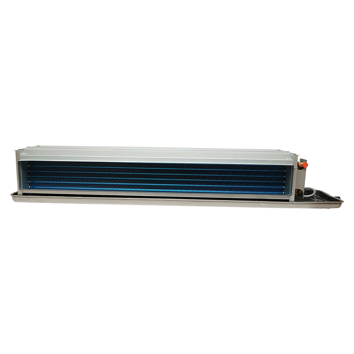 Ventilátoros konvektor (Fan Coil) 7/10.4 kW, csatornázható FP-136WA típus, mennyezeti, 2 csöves rendszer