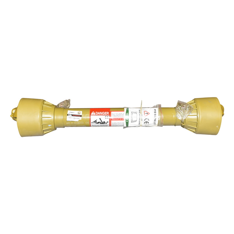 Kardántengely 1000 mm, T6, kereszt 30,2x92 mm, háromszög alakú csővel, 1 3/8" Z=6, rotációs kapához