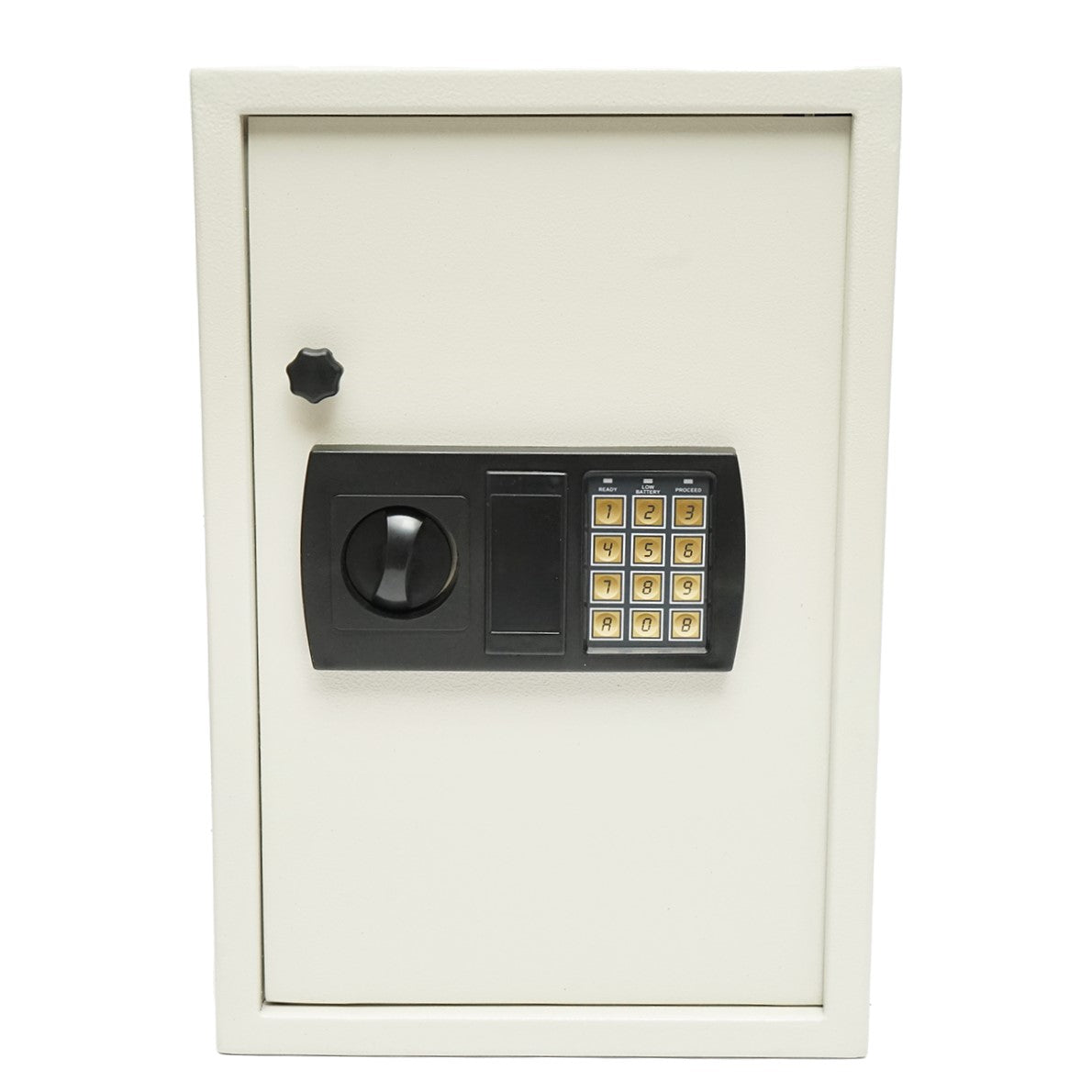 KULCSTÁROLÓ FÉMSZEKRÉNY ELEKTRONIKUS KÓDDAL 300X450X100MM