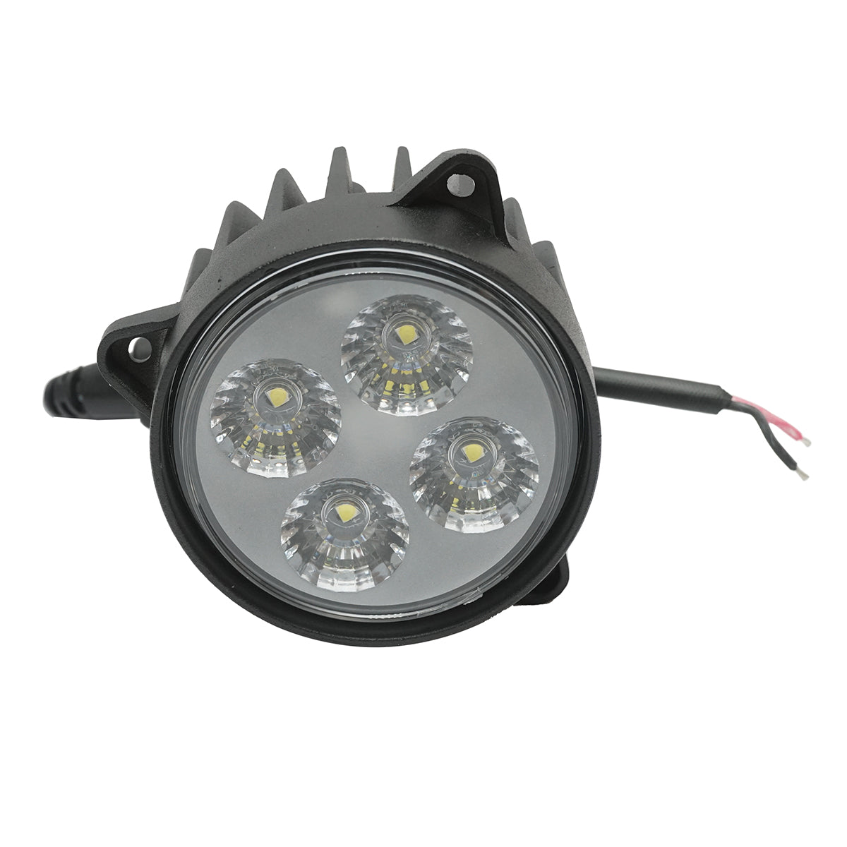 Kerek LED lámpa, 4 LED, 32W, 12–24V, John Deere, New Holland, Case IH, Magnum, Ford gépekhez, OEM kód: 87328621, UT-W4012