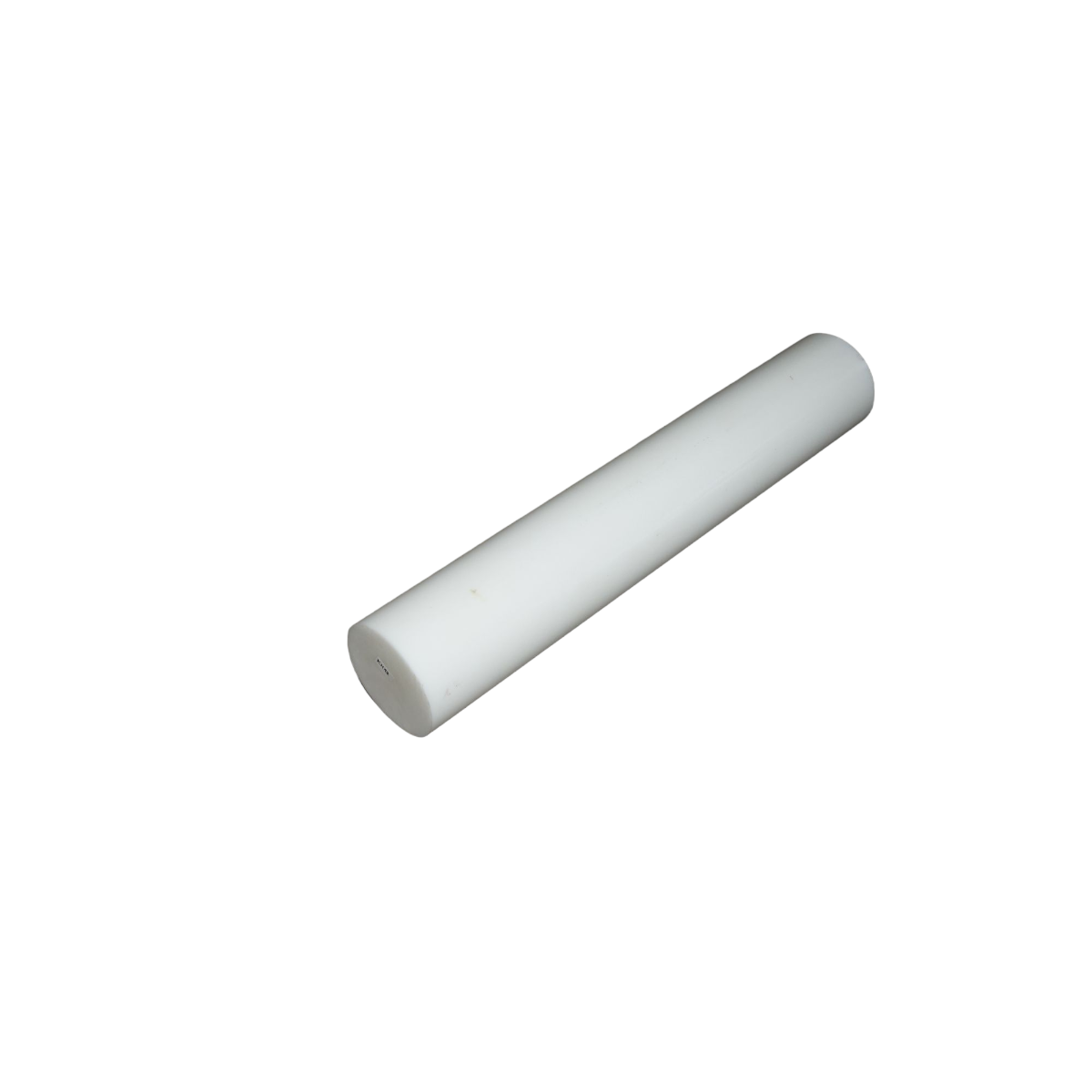Poliamid, poli-oximetilén (POM) fehér rúd, 1000x180mm, 40.1 kg