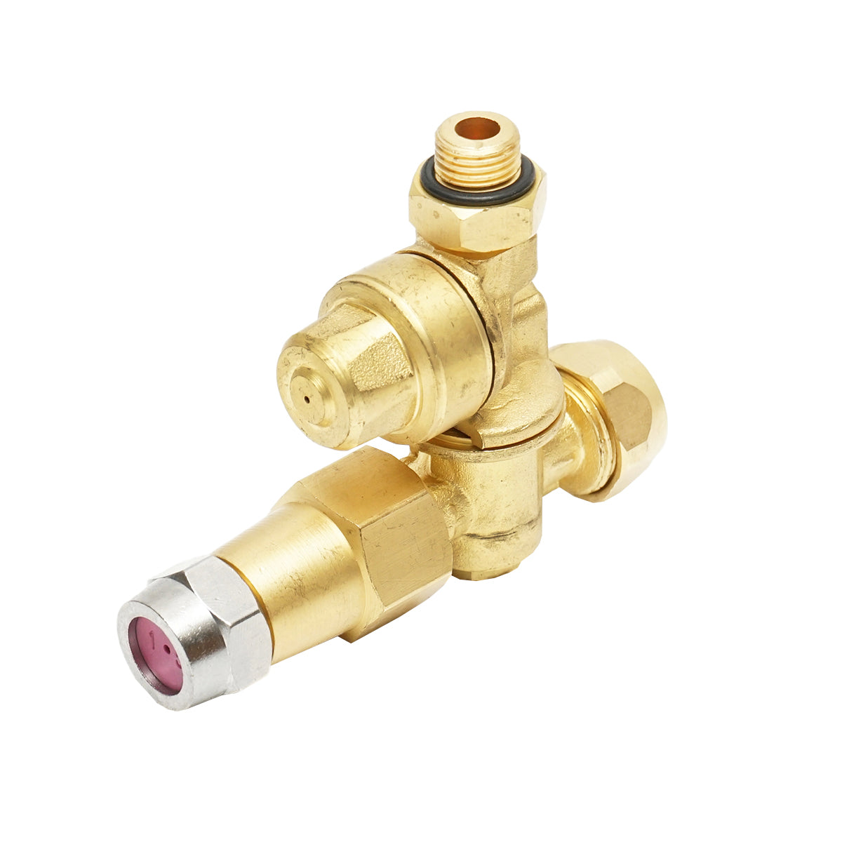 Bronz fúvóka permetezőgéphez, 1.2 / 1.5 mm fúvókával