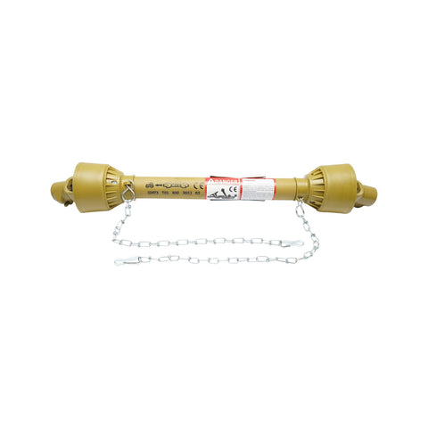 KARDÁNTENGELY 800 MM, T1, KERESZT 22X54 MM, HÁROMSZÖG ALAKÚ CSŐVEL, 1 3/8