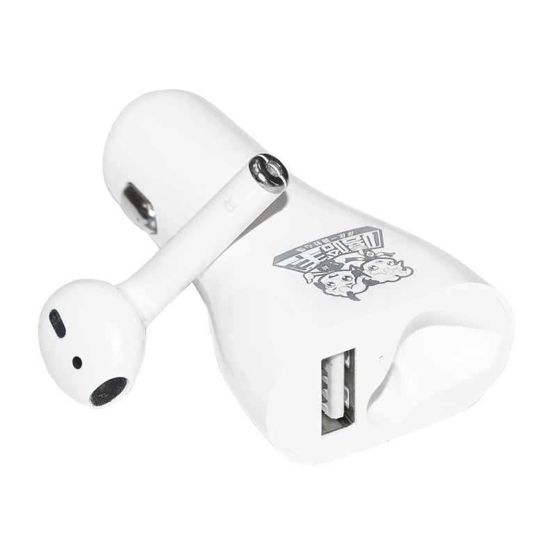 Bluetooth headset szivargyújtós töltéssel