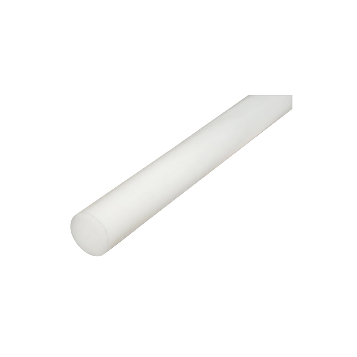 Poliamid PA6 fehér rúd, 1000x40mm, 1.6 kg