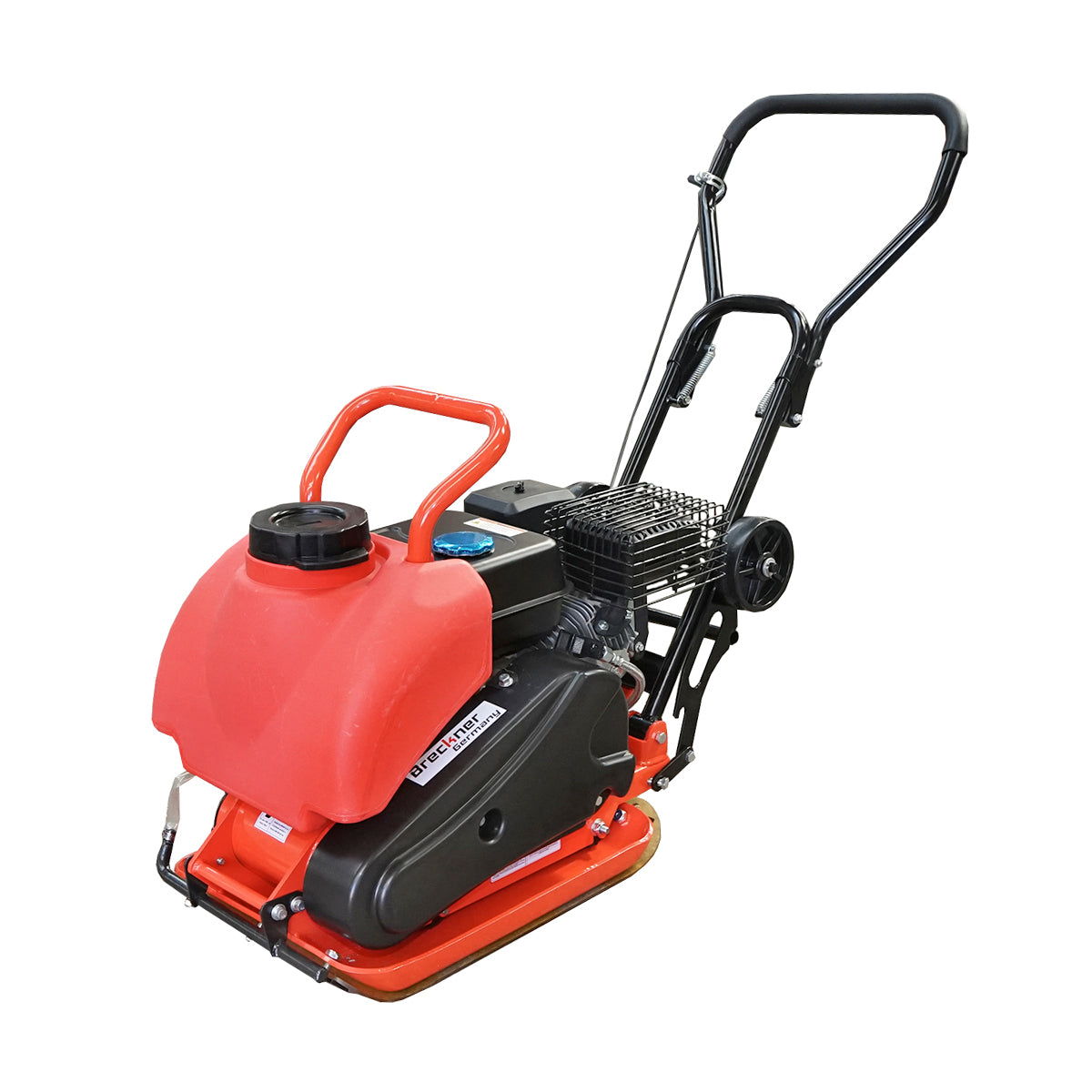 Lapvibrátor C60, 510×370 mm munkafelülettel, Euro 5 szabványú motorral, 196 cm³ / 7 LE, 5900 ford./perc, 58 kg, víztartállyal, Breckner Germany