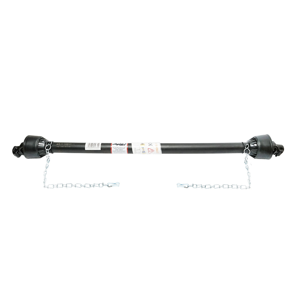 Kardántengely 1400 mm, T2, kereszt 23,8x61,3 mm, háromszög alakú csővel, 1 3/8" Z=6