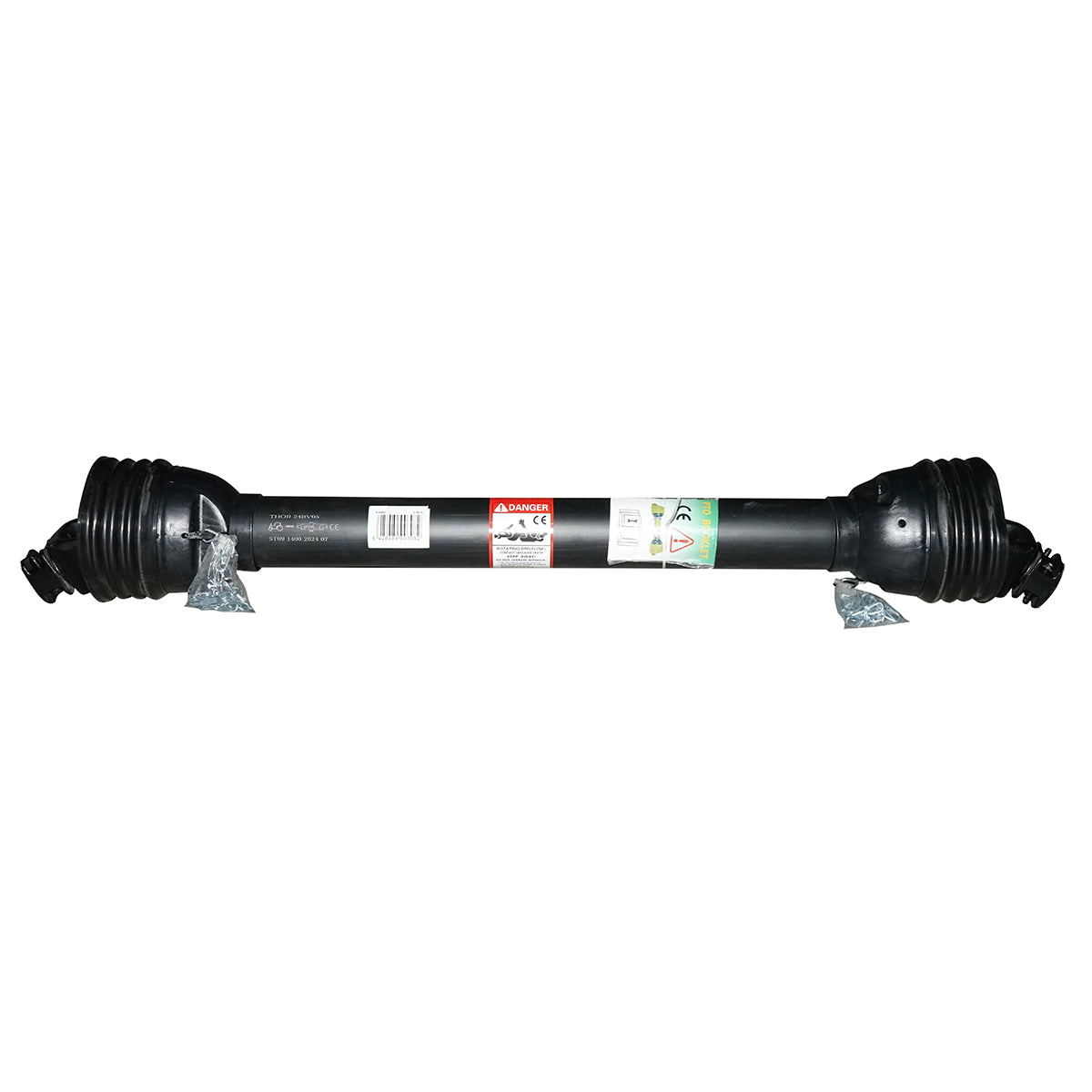 Kardántengely 1400 mm, S9, Z=6, 1 3/8", csillag alakú csővel, kereszt 41x108 mm