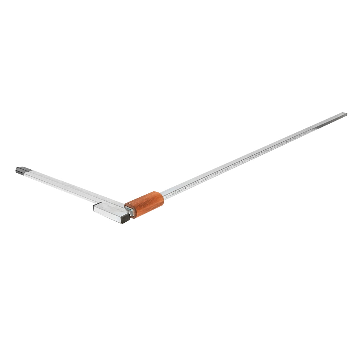 Fém erdészeti tolómérő 1200mm fa fogantyúval