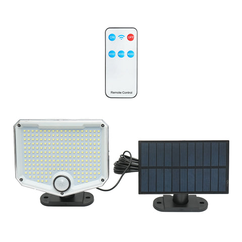 LED lámpa 6W, napelemmel, távirányítóval és 2000 mAh akkumulátorral, IP65, Breckner Germany