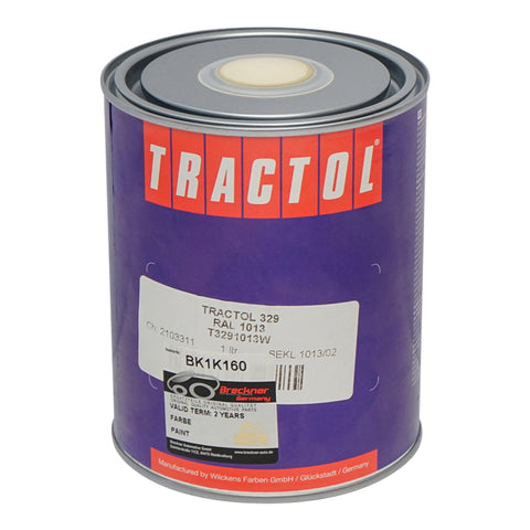 Autófesték fehér, Bobcat típus, 1L, Tractol