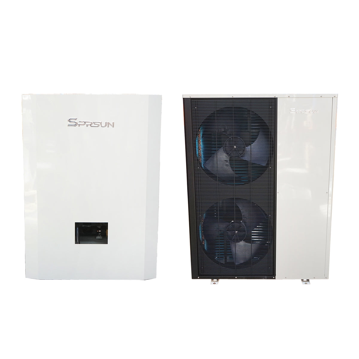 Monoblokkos levegő-víz hőszivattyú, 28 kW, 380V, telepítési készlettel, SPRSUN