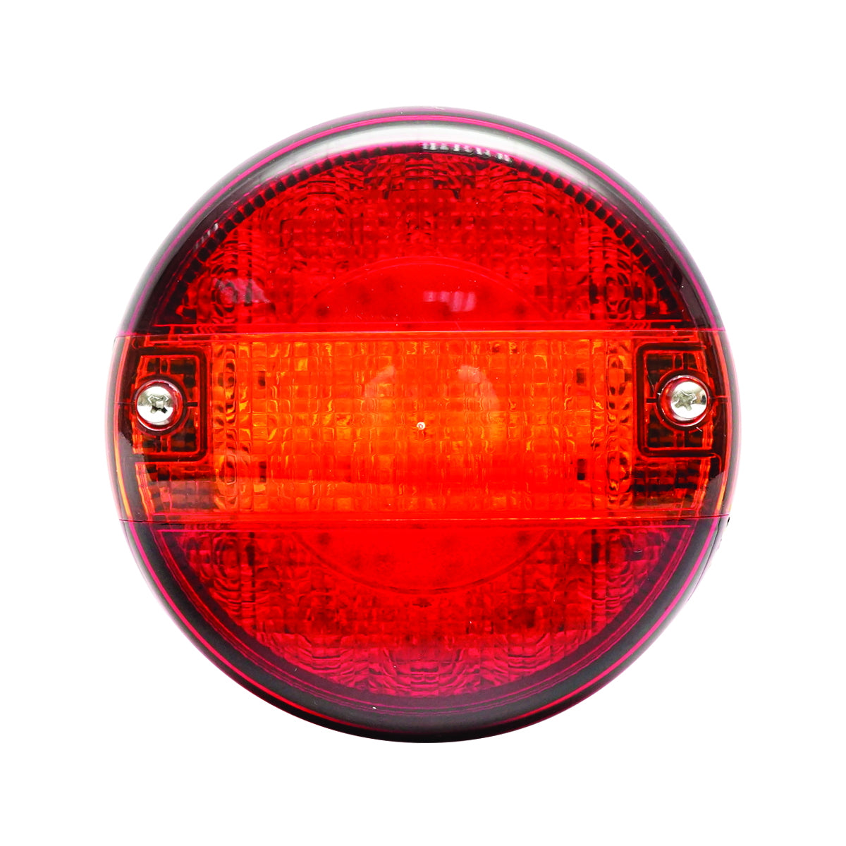 LED ködlámpa, piros, irányjelző funkcióval, átmérő: 140 mm