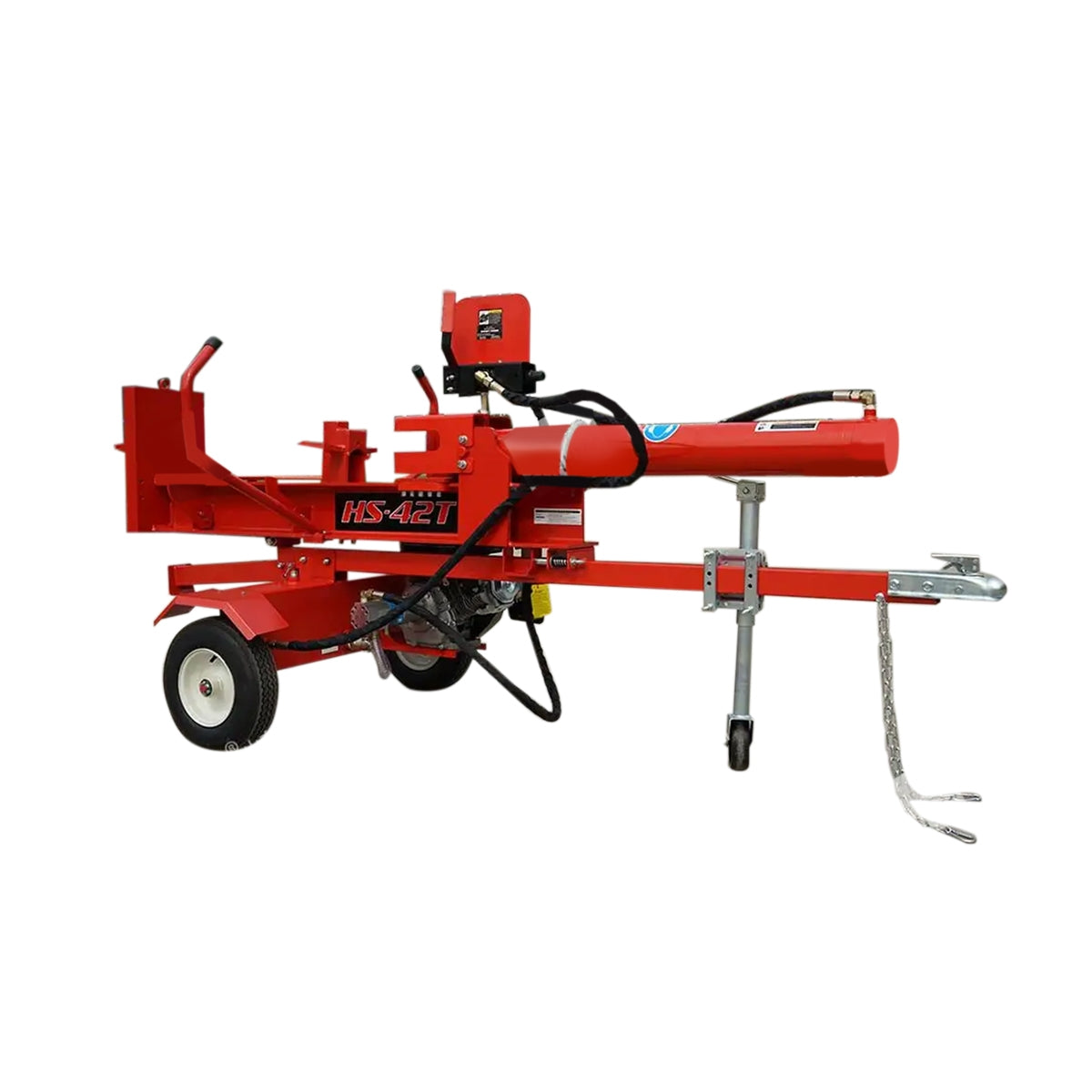 Fahasító vízszintes/vertikális 37T, benzinmotor 7,2 LE, hidraulikaszivattyú 16GPM Breckner Germany