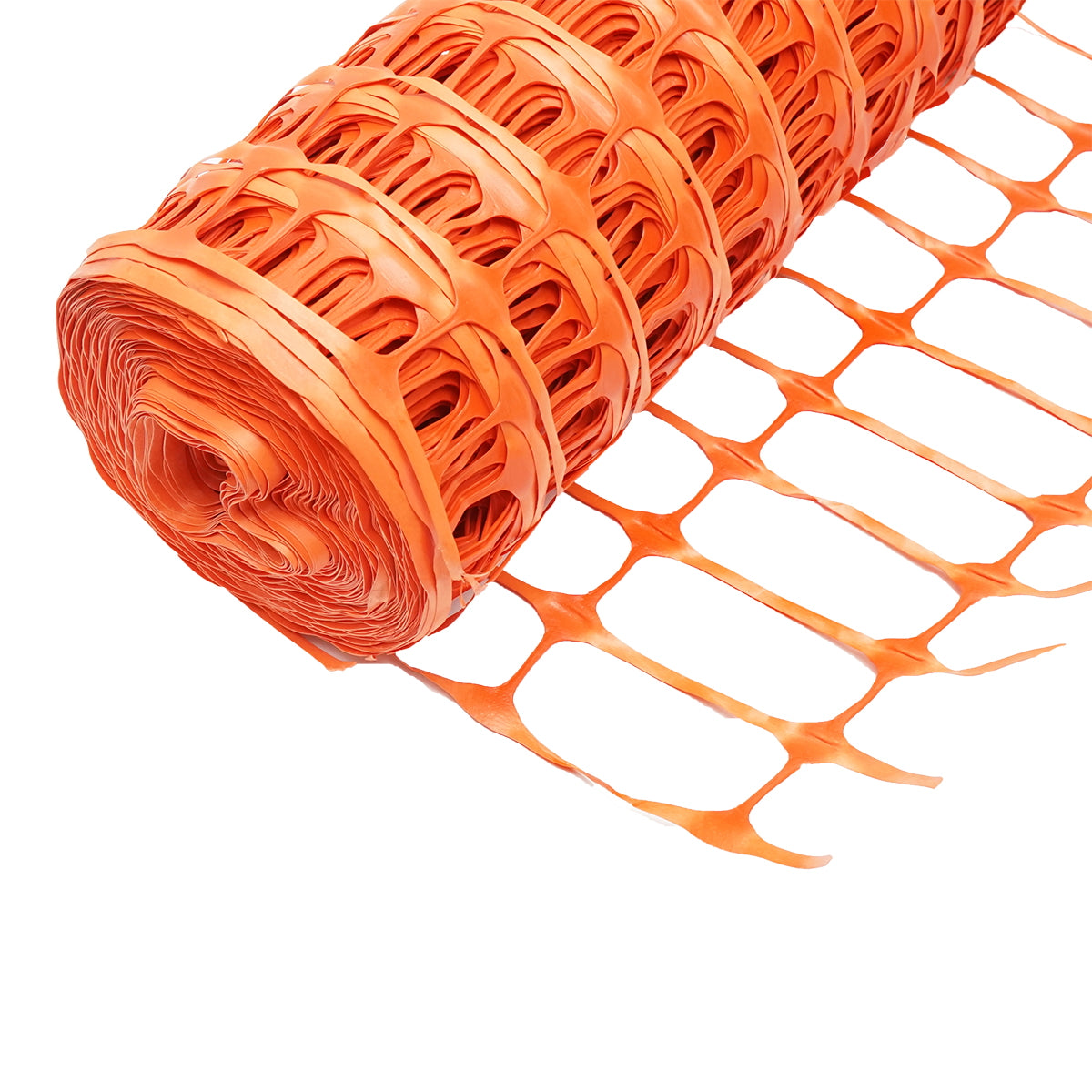 Kerítésháló 1x50 m, 70x40mm-es szemekkel, 110g/m narancssárga színben