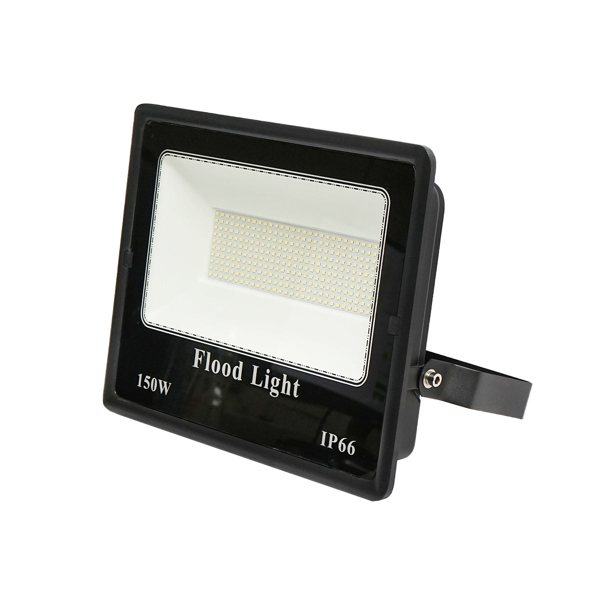 LED reflektor 150W, 220V, 6500K, fekete, 360x285x67 mm, IP66, Breckner Germany