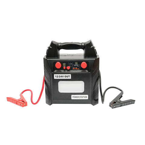 HORDOZHATÓ BIKÁZÓ 5 FUNKCIÓVAL 12/24V 300W 600-3000A, AKKUMULÁTORRAL, 3W LED LÁMPA ÉS 1XUSB 5V/2.1A