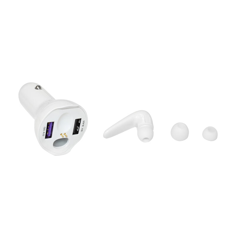 Bluetooth headset szivargyújtós töltéssel