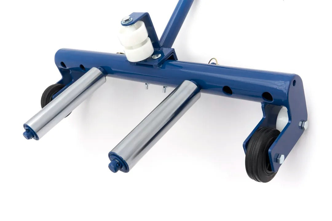 TEHERAUTÓ KERÉK- ÉS GUMIABRONCS SZÁLLÍTÓ KOCSI, 250 KG TEHERBÍRÁS HBM MACHINES