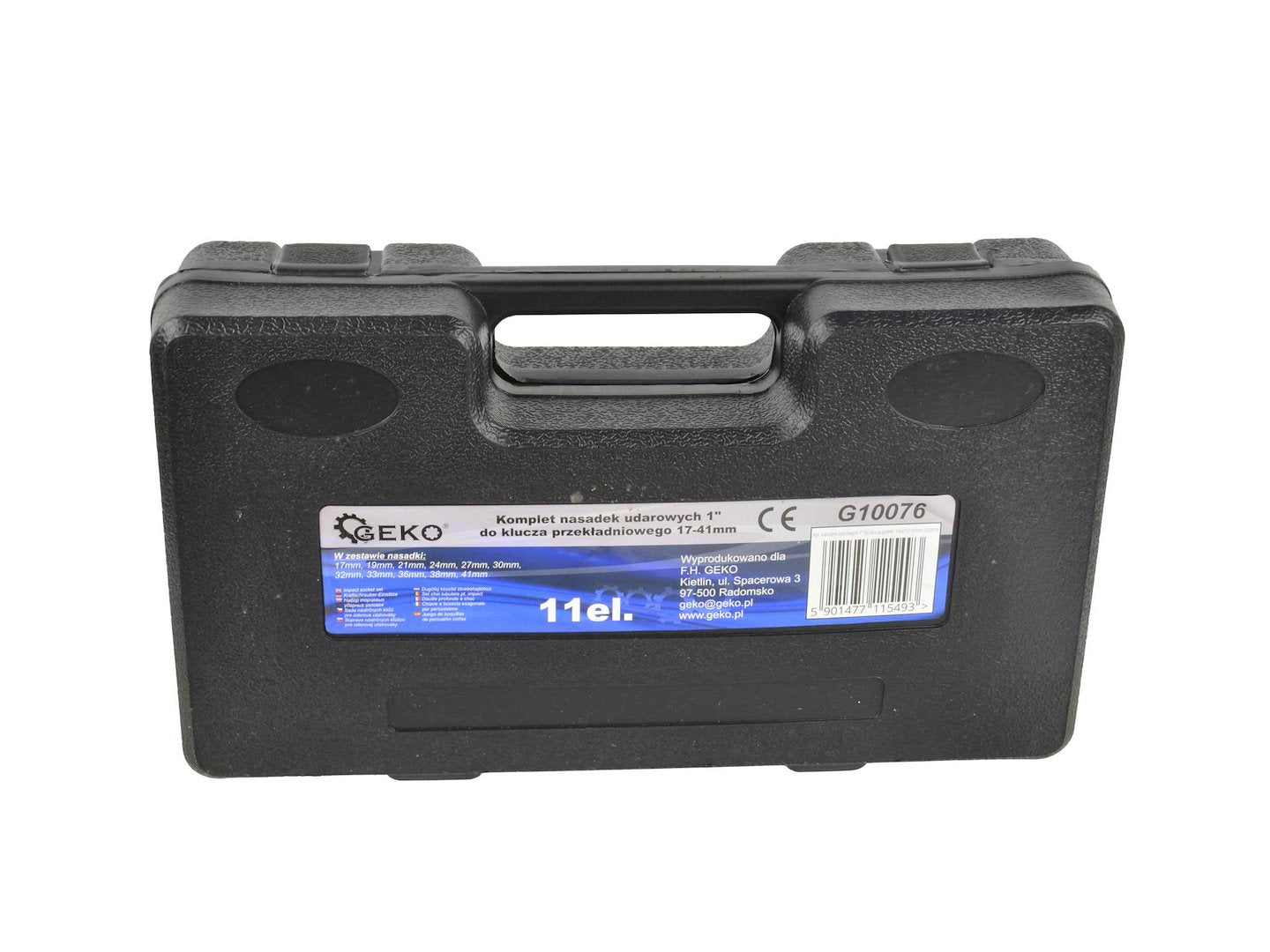 GÉPI DUGÓKULCS KÉSZLET 1" 17-41 MM 11 DB GEKO