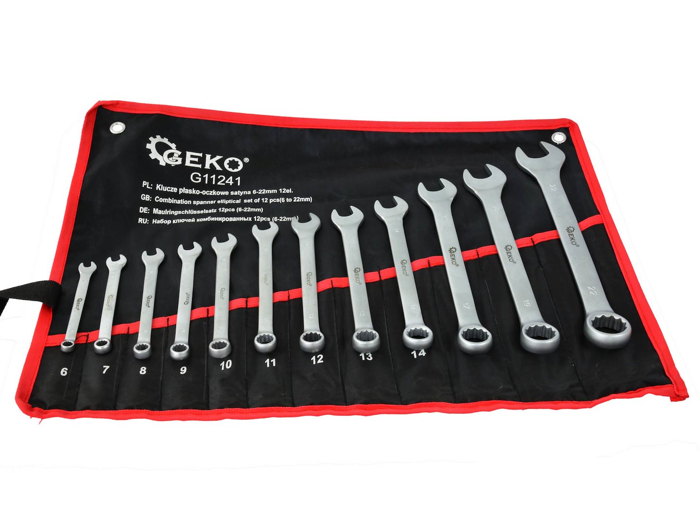CSILLAG-VILLÁSKULCS KÉSZLET CrV 6–22 MM 12 DB GEKO
