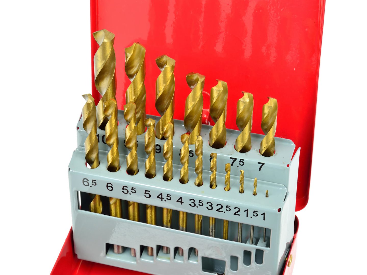 FÉM FÚRÓSZÁR KÉSZLET HSS 1–10 MM 19 DB GEKO