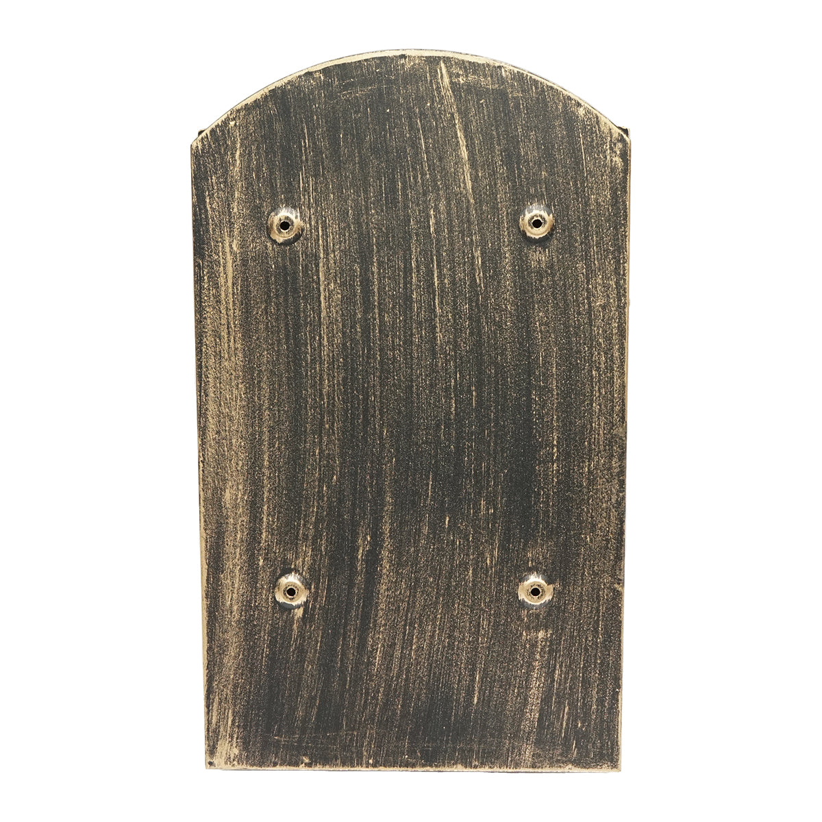 Antik aranyozott postaláda 410X260X90mm 2 kulccsal, rögzítő tartozékokkal