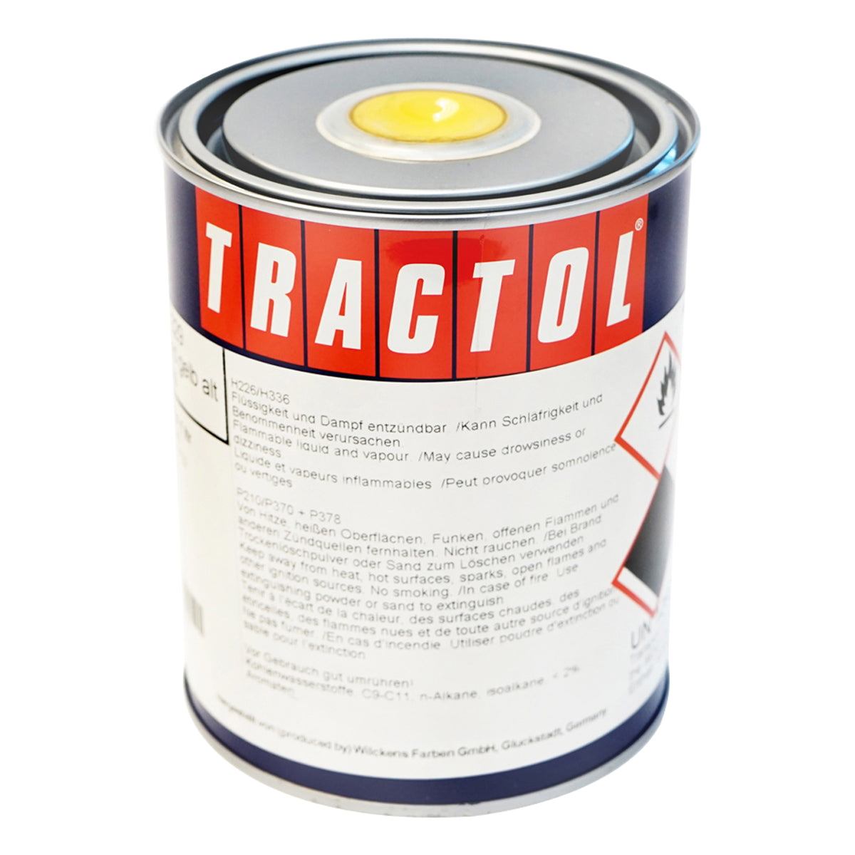 Autófesték sárga, New Holland típus, 1L, Tractol
