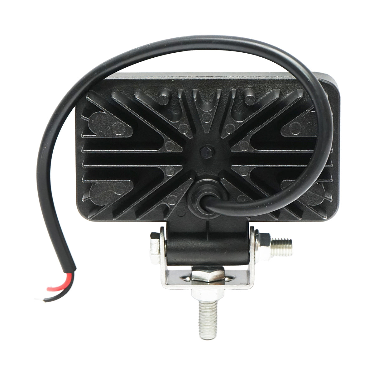 Lámpa, 6 LED-del, 10–60V, 18W, 60° sugárzási szög, négyzetes kivitel