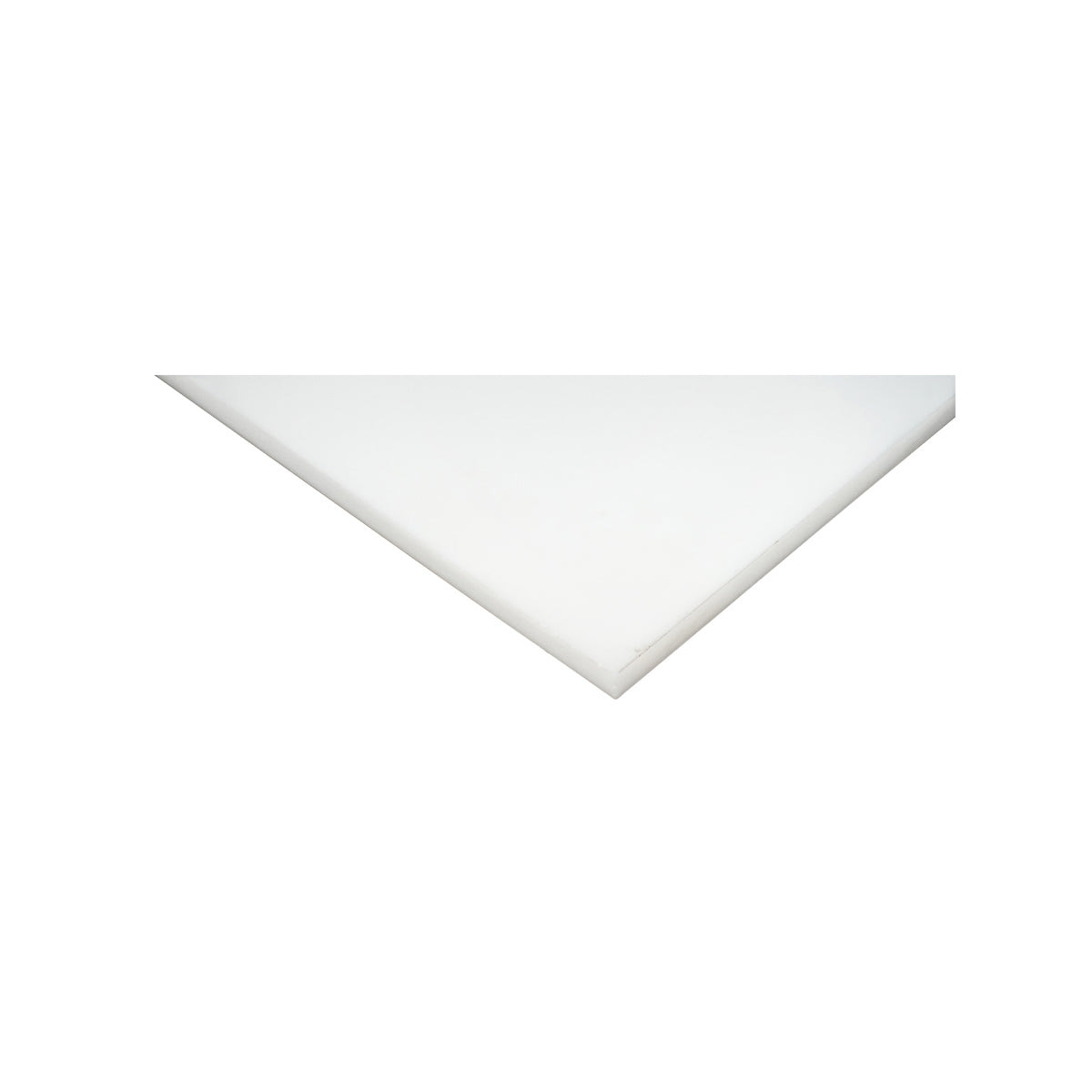 Poliamid, poli-oximetilén (POM) fehér lemez, 1000x500x20mm, 21.1 kg
