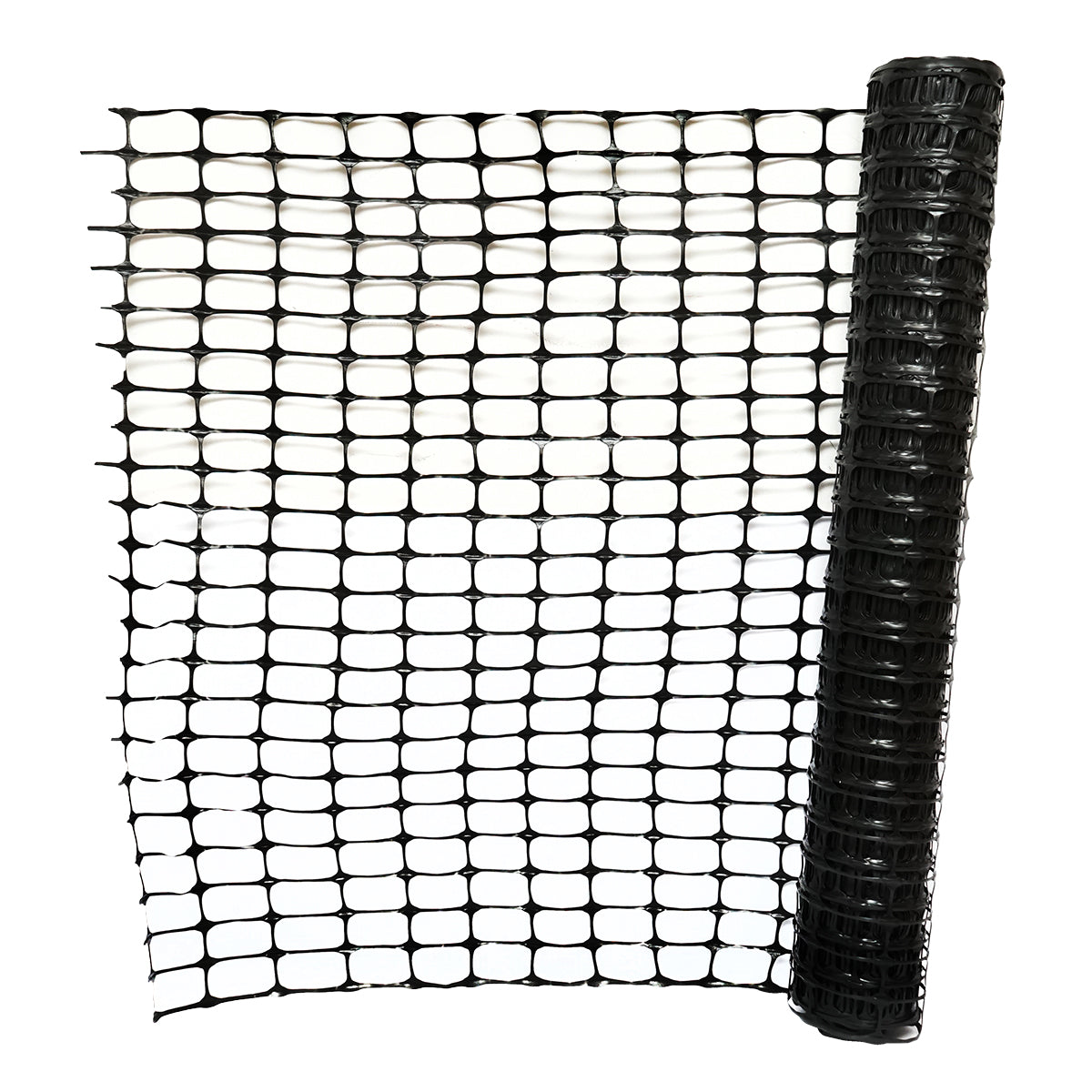 Térelválasztó kerítésháló 1x50 m, 70x40mm szemekkel, 110g/m, fekete