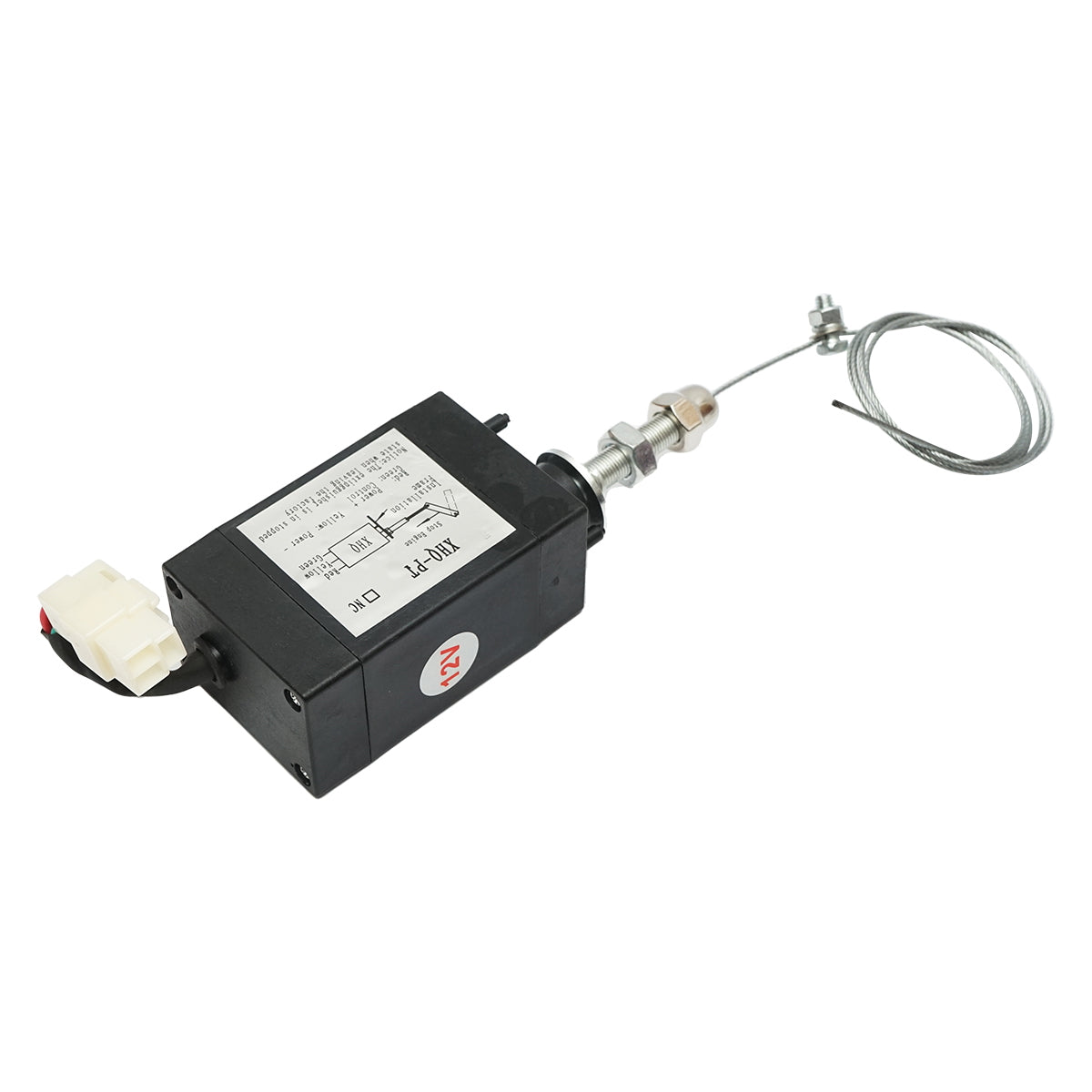 Vezeték nélküli távirányító Erdei traktor csörlőhöz, motorfordulatszám-szabályozó mechanizmussal a távirányítón, retenciós funkció nélkül, Q modell, 12V rendszeren