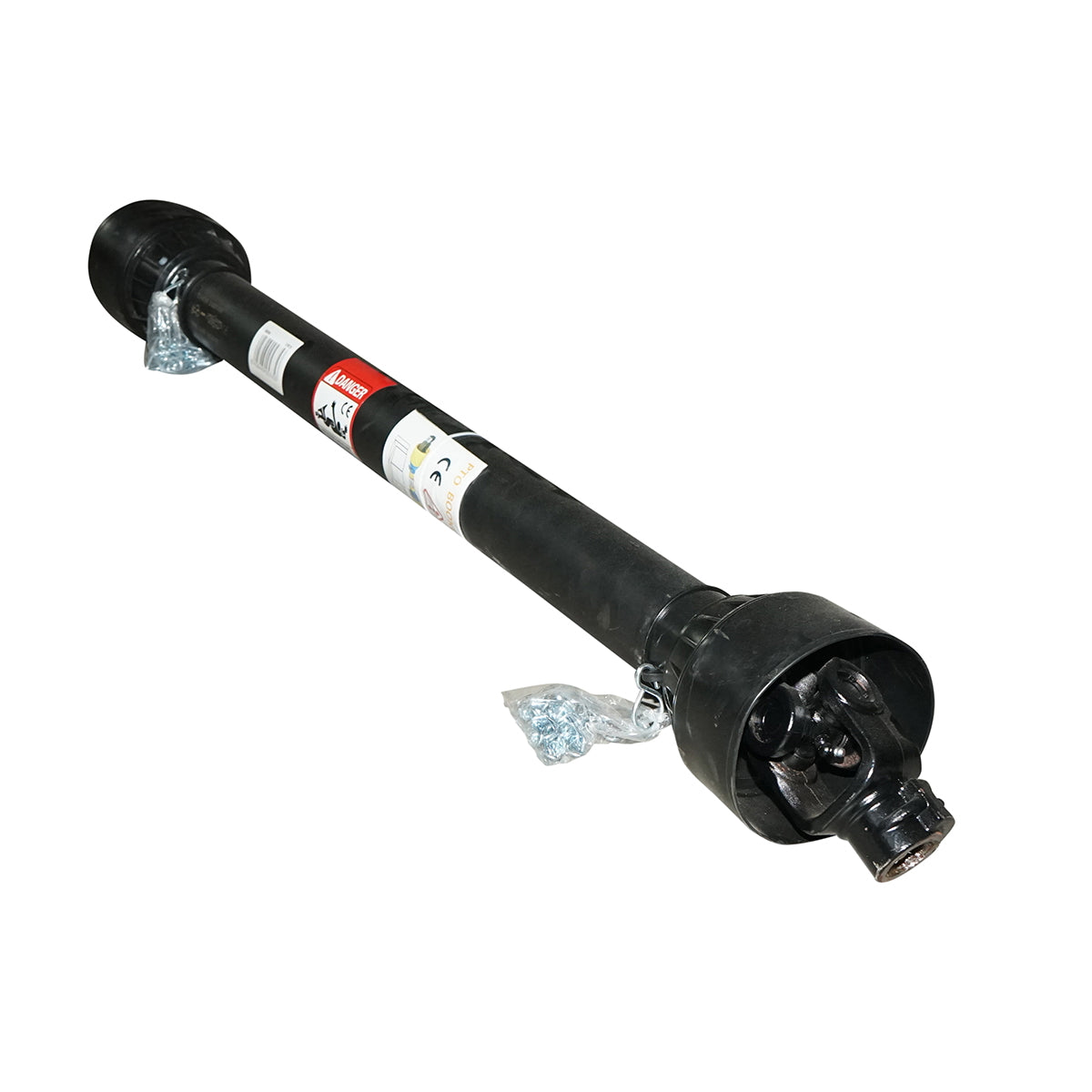 Kardántengely 1400 mm, T5, kereszt 30,2x80 mm, háromszög alakú csővel, 1 3/8" Z=6