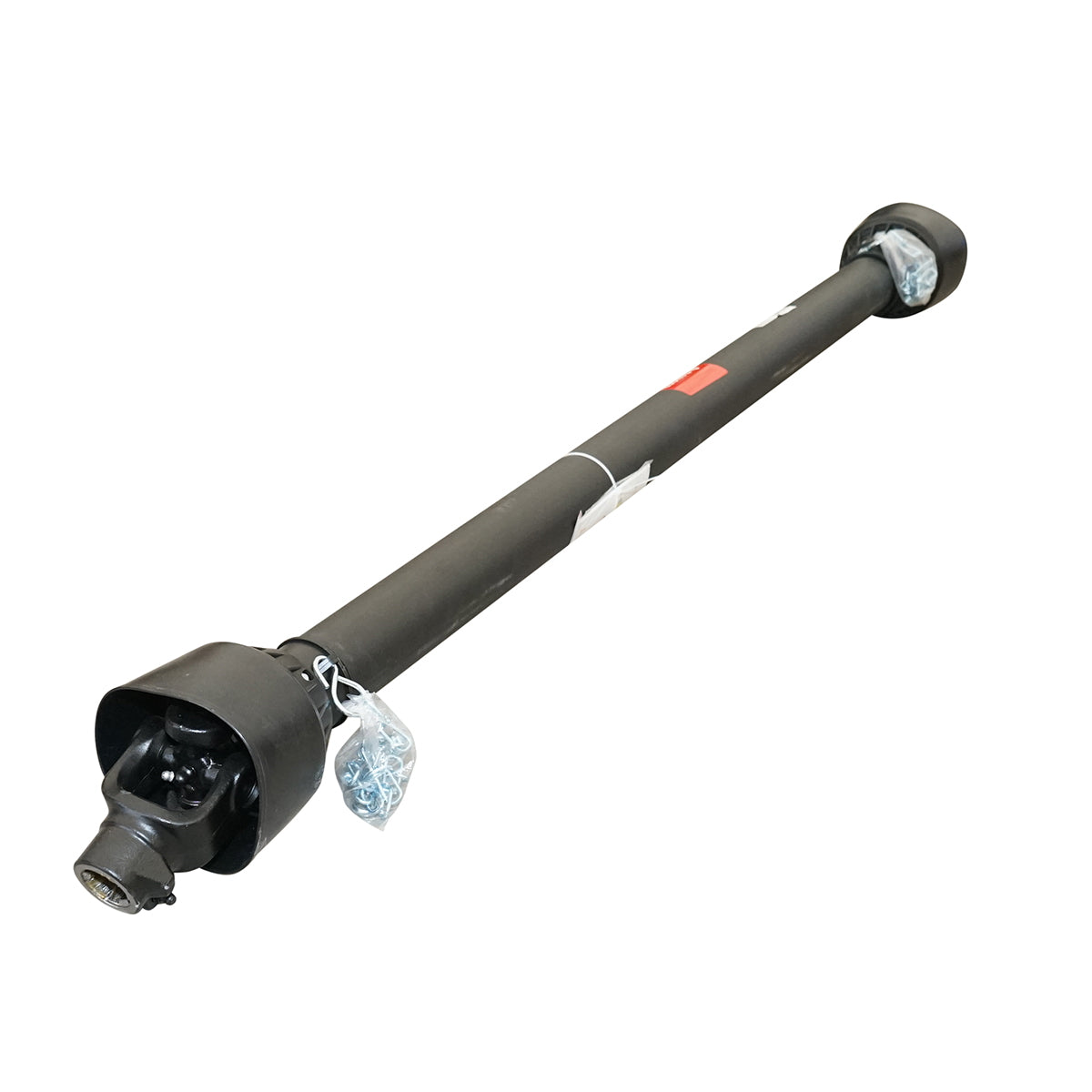 Kardántengely 1600 mm, T4, kereszt 27x74,6 mm, háromszög alakú csővel, 1 3/8" Z=6