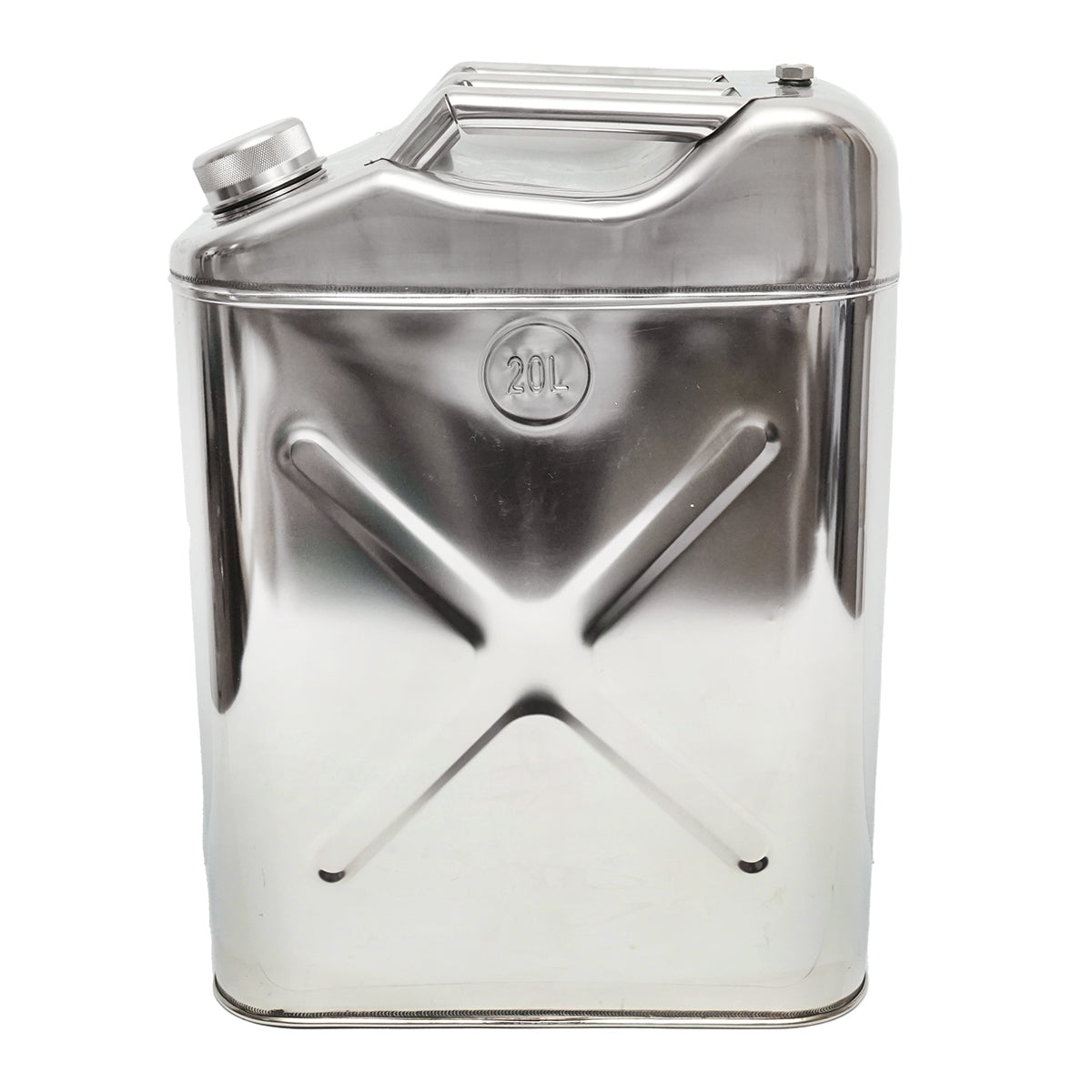 20 literes rozsdamentes acél tartály rugalmas tömlővel és dugóval